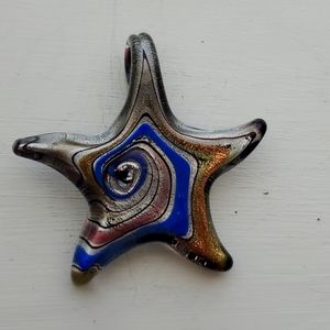 Glass Star Pendant
